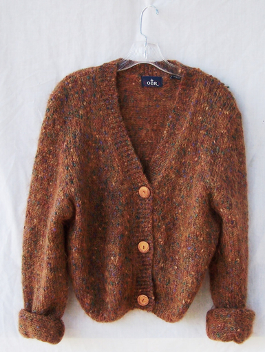 Fuzzy Brown Sweater