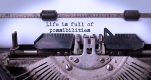 Life is full of possibilities on Typewriter